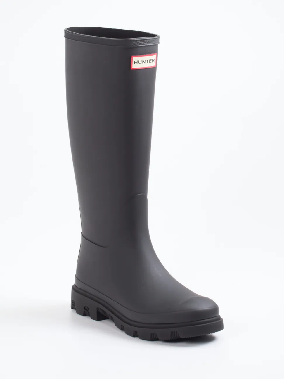 Hunter – Gummistiefel aus Gummi in Schwarz