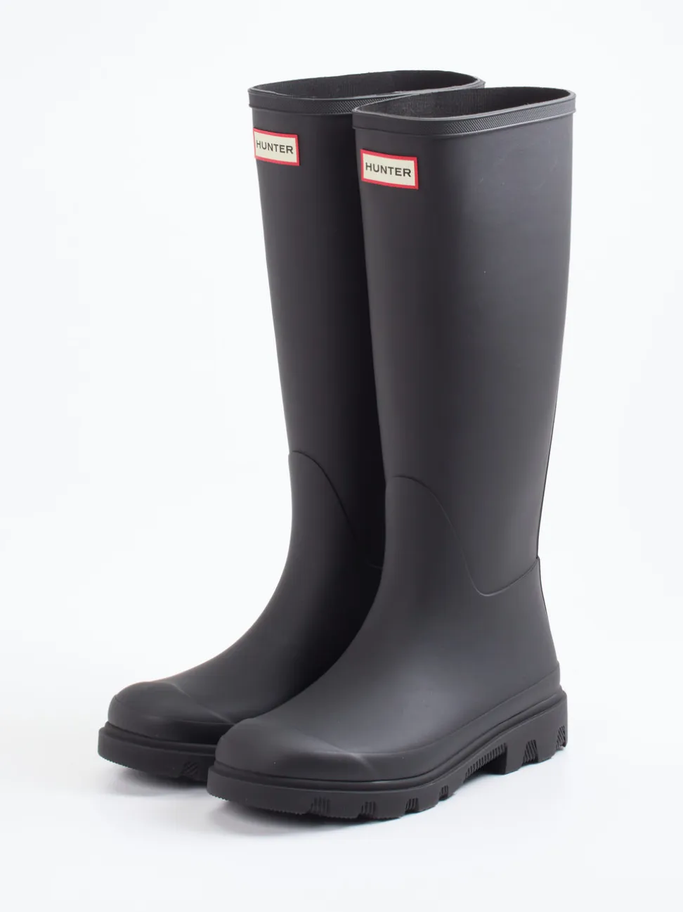 Hunter – Gummistiefel aus Gummi in Schwarz