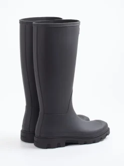 Hunter – Gummistiefel aus Gummi in Schwarz
