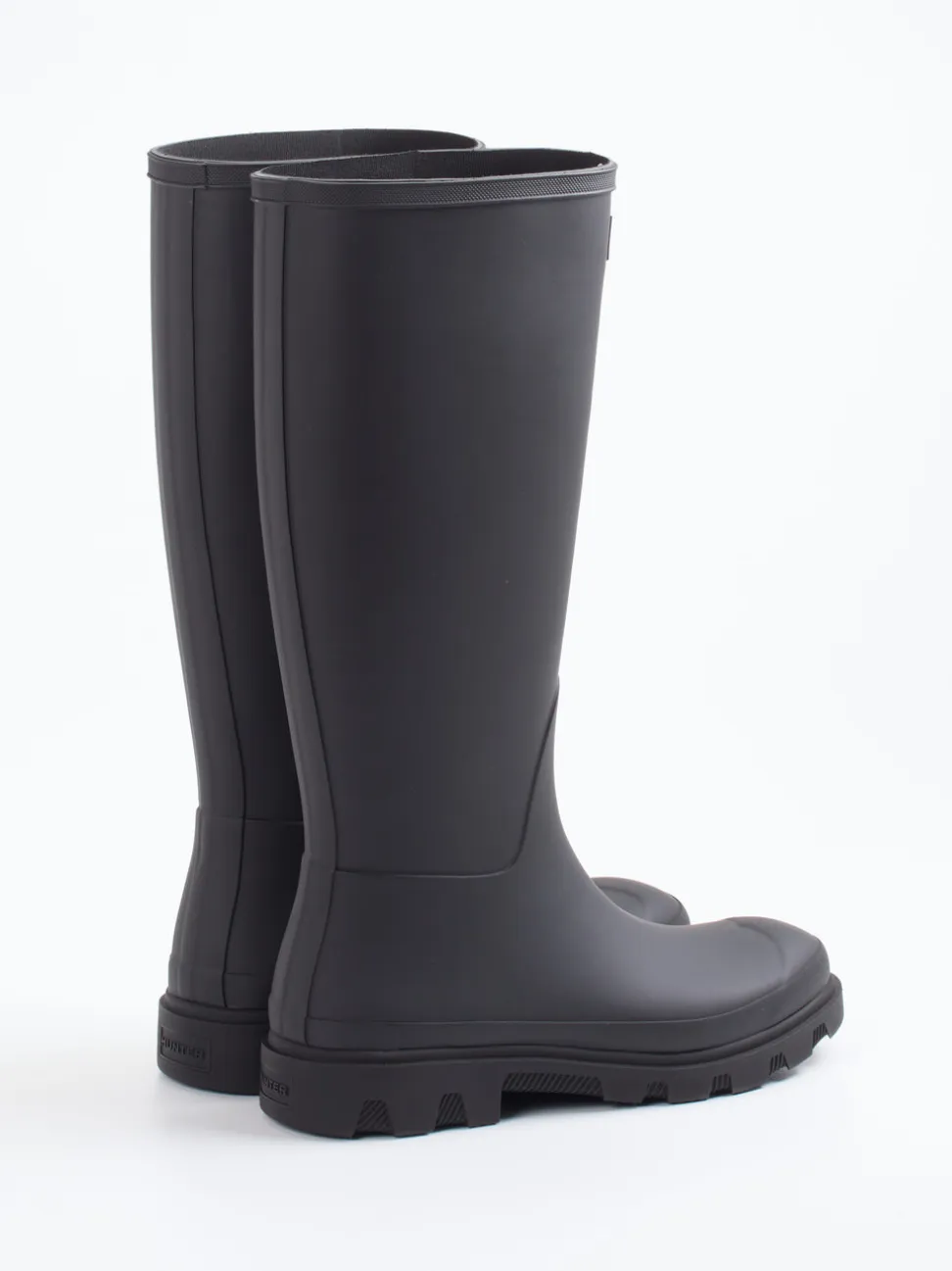 Hunter – Gummistiefel aus Gummi in Schwarz