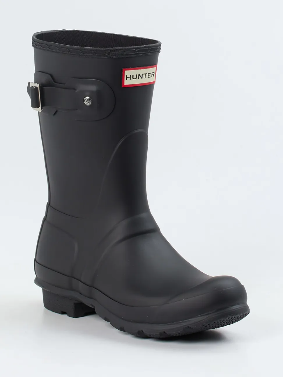 Hunter – Gummistiefel aus Synthetik in Schwarz