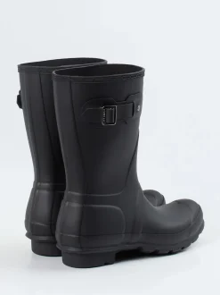 Hunter – Gummistiefel aus Synthetik in Schwarz