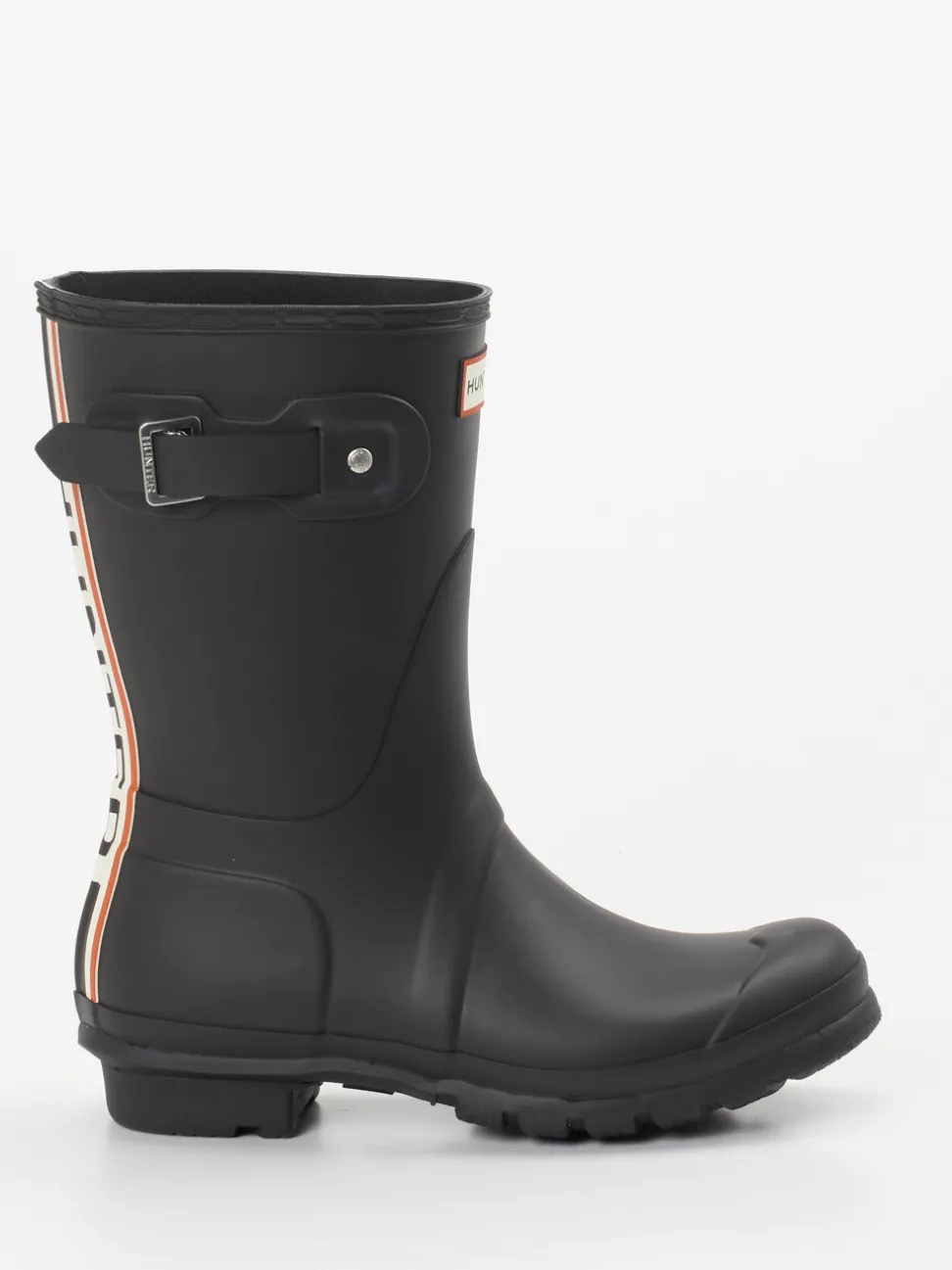 Hunter – Gummistiefel aus Synthetik in Schwarz