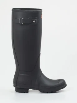 Hunter – Gummistiefel aus Synthetik in Schwarz