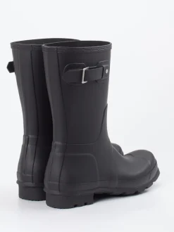 Hunter – Gummistiefel aus Synthetik in Schwarz