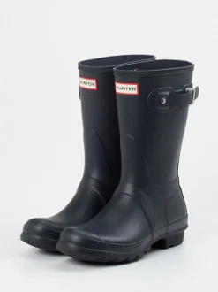 Hunter – Gummistiefel aus Synthetik in Dunkelblau