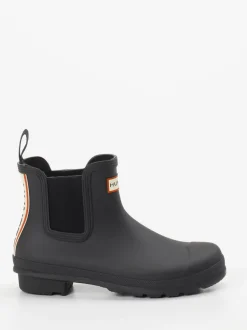 Hunter – Regen-Boots aus Gummi in Schwarz