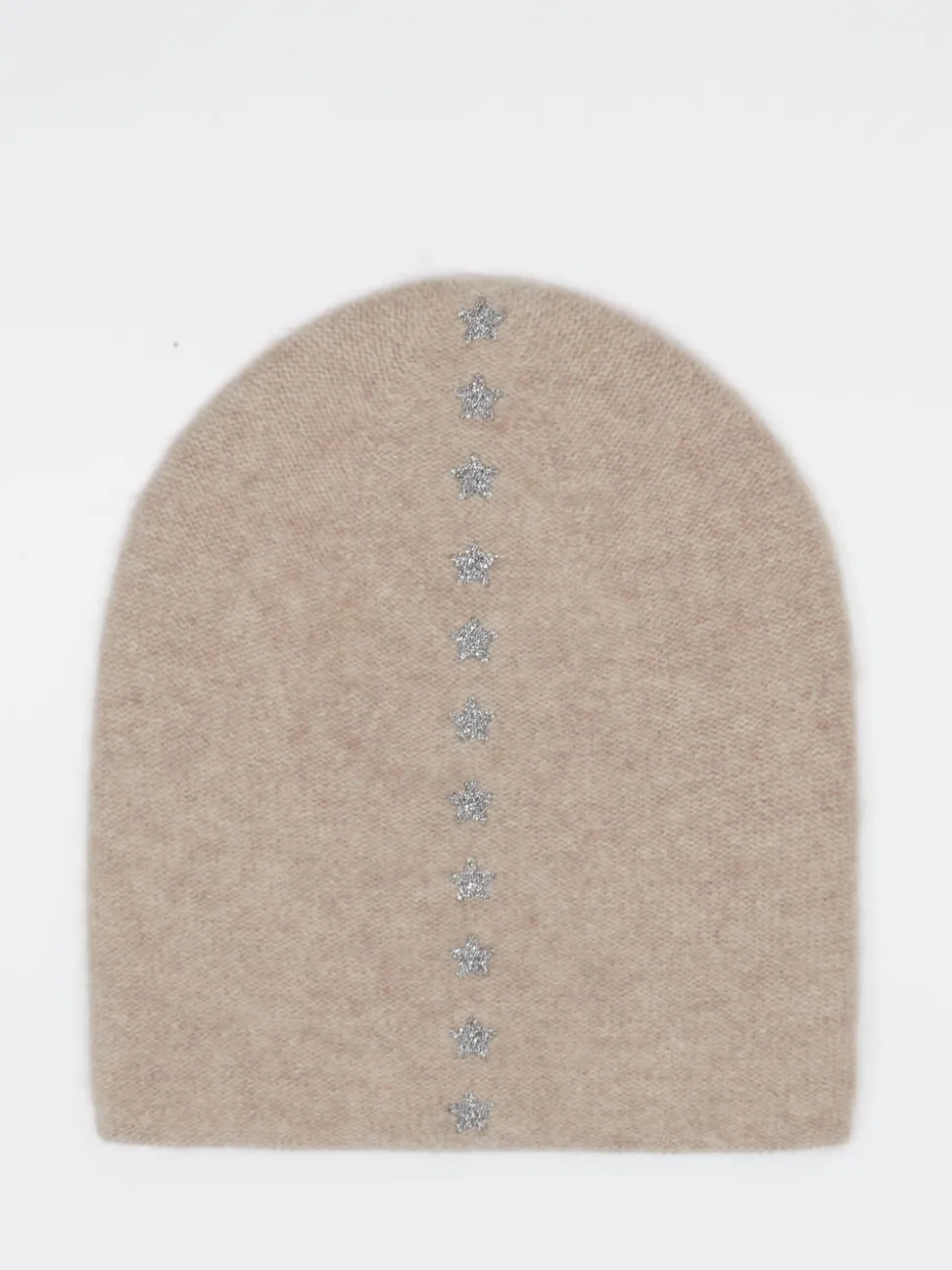 HURRAY – Beanie aus Kaschmir mit Glitzersternen