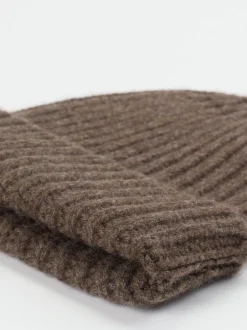 HURRAY – Beanie aus Kaschmir in Braun