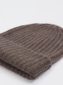 HURRAY – Beanie aus Kaschmir in Braun