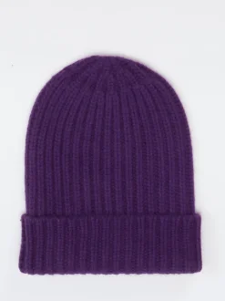 Hurray – Beanie aus Kaschmir violett