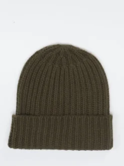 HURRAY – Beanie aus Kaschmir in Olivgrün