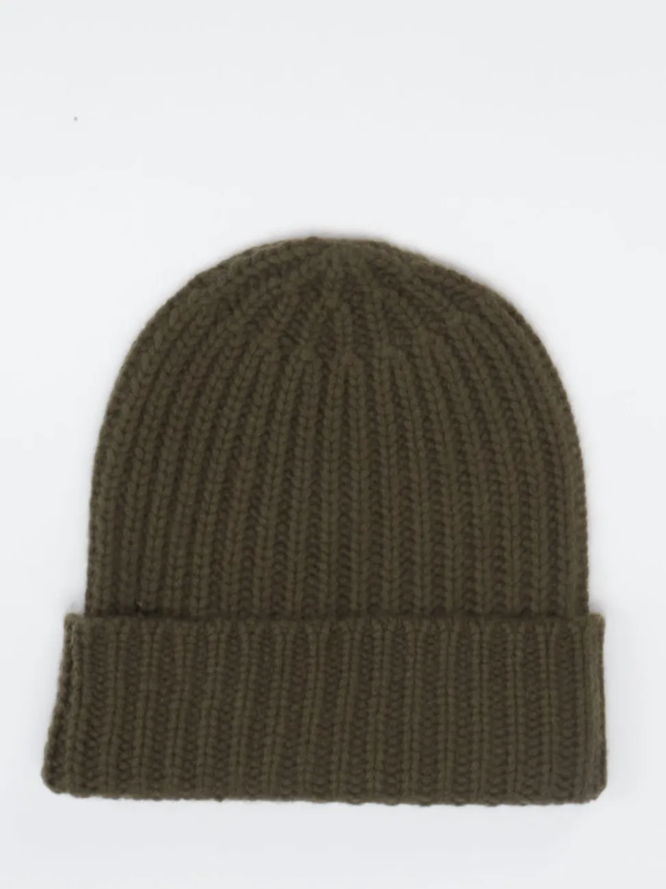 HURRAY – Beanie aus Kaschmir in Olivgrün