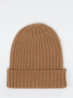 HURRAY – Beanie aus Kaschmir in Karamellbraun