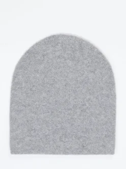 HURRAY – Beanie aus Kaschmir Hellgrau