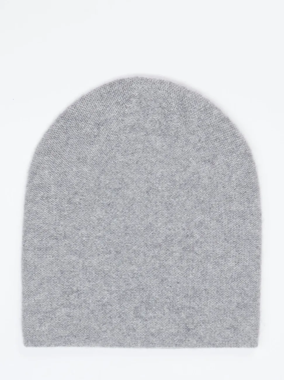 HURRAY – Beanie aus Kaschmir Hellgrau