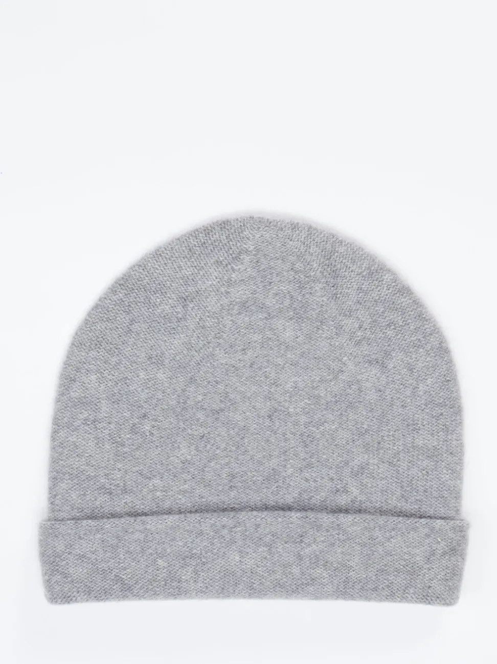 HURRAY – Beanie aus Kaschmir Hellgrau