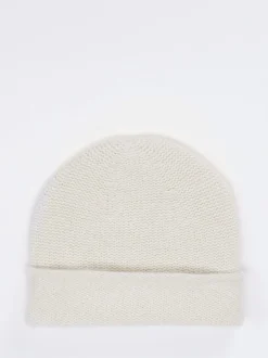 HURRAY – Beanie aus Kaschmir in Creme