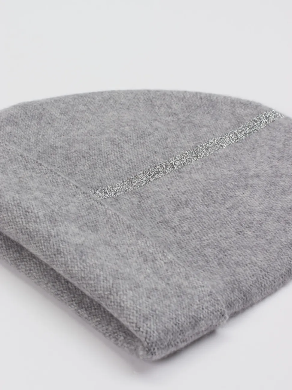 HURRAY – Beanie aus Kaschmir in Hellgrau