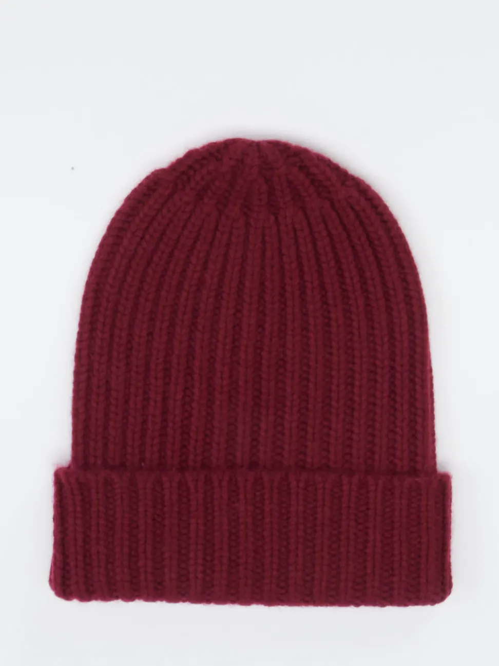 HURRAY – Beanie aus Kaschmir in Bordeauxrot