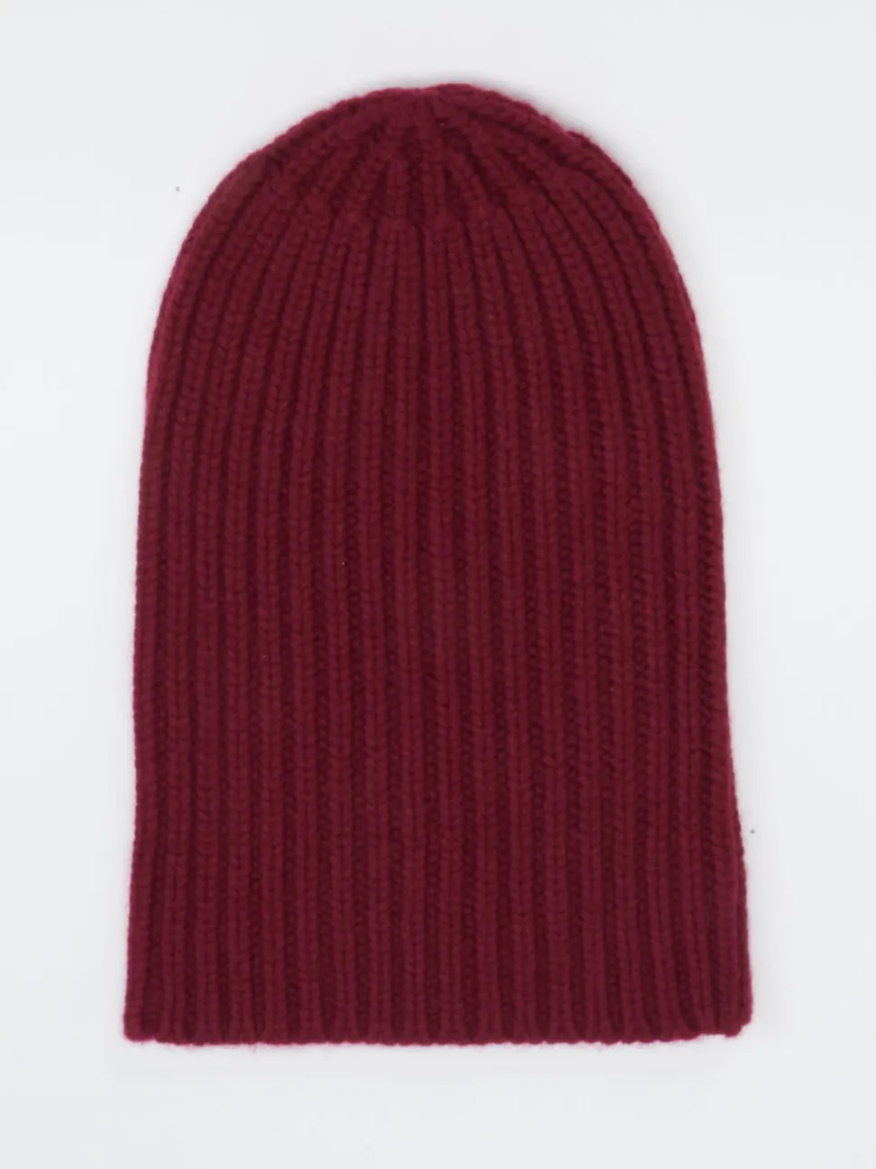 HURRAY – Beanie aus Kaschmir in Bordeauxrot