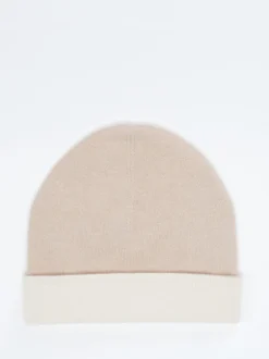 Hurray – Beanie-Mütze aus Kaschmir Beige Zweiton