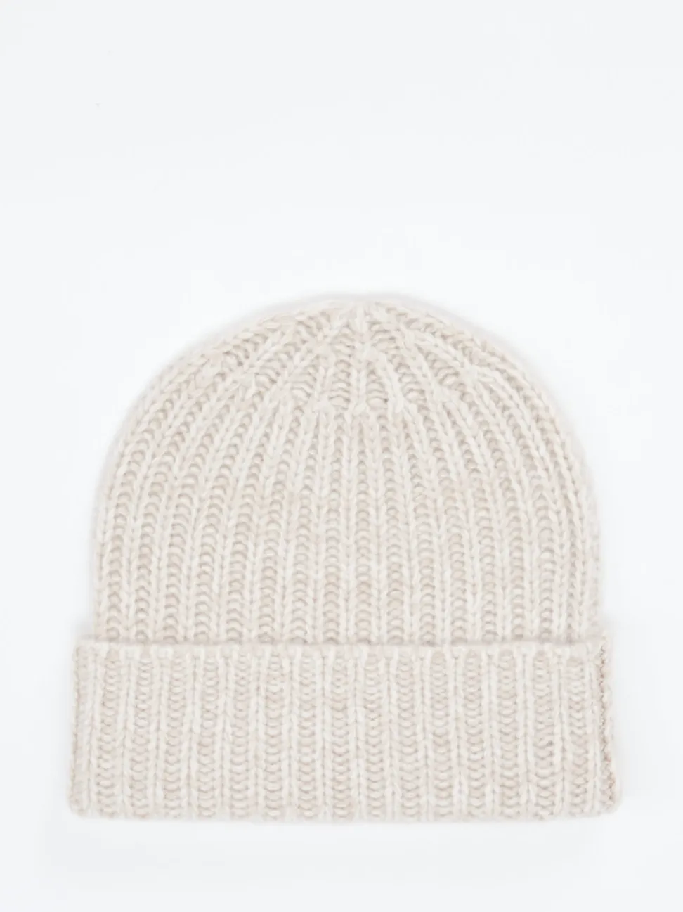 HURRAY – Strickmütze aus Kaschmir in Beige