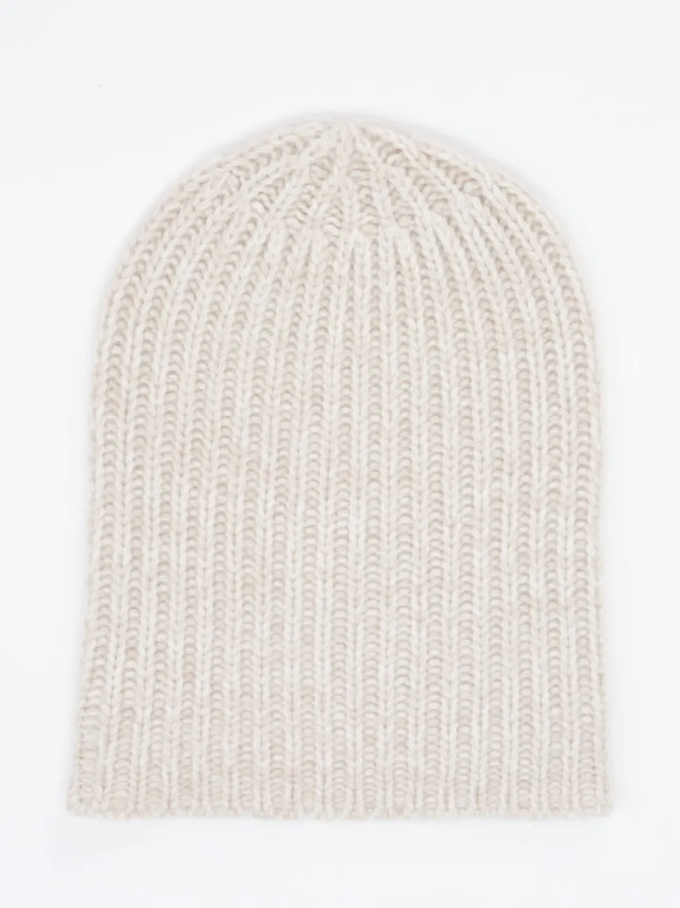 HURRAY – Strickmütze aus Kaschmir in Beige