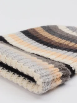 Hurray – Strickmütze aus Kaschmir in Naturtönen