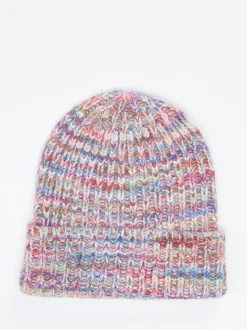 HURRAY – Strickmütze aus Kaschmir multicolor