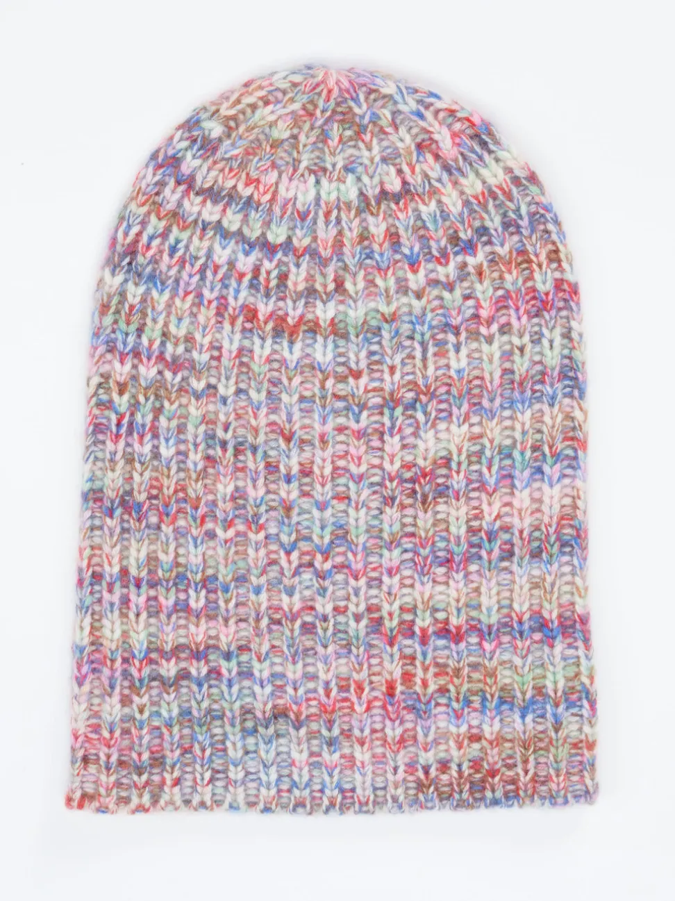 HURRAY – Strickmütze aus Kaschmir multicolor
