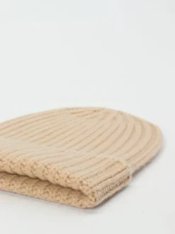 HURRAY – Strickmütze aus Kaschmir in Beige