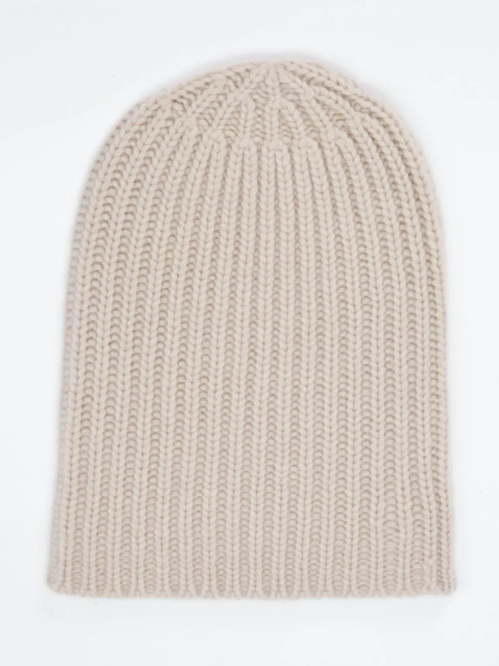 HURRAY – Strickmütze aus Kaschmir in Beige
