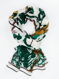 Inouitoosh – Modetuch aus Wolle mit Safari-Print