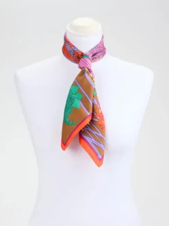 Inouitoosh – Seidentuch aus reiner Seide Multicolor
