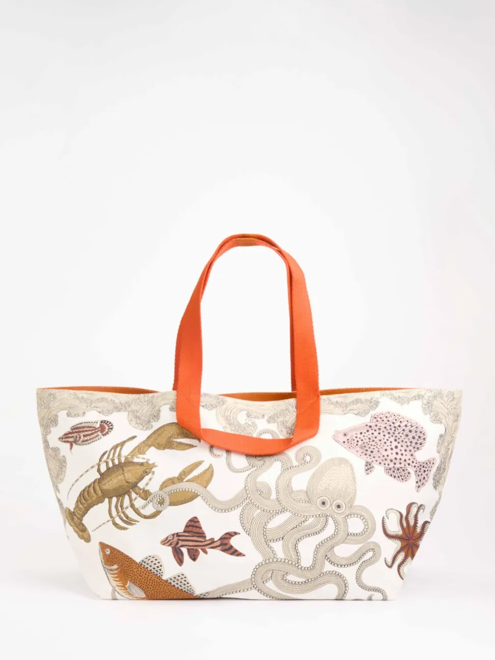 Inouitoosh – Shopper aus Baumwolle mit Meeresmotiv