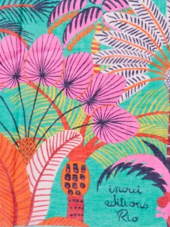Inouitoosh – Sommerschal aus Baumwolle und Seide multicolor