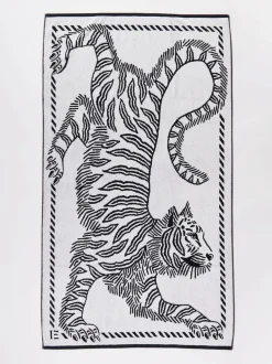 Inouitoosh – Strandtuch aus Baumwolle mit Tiger-Motiv