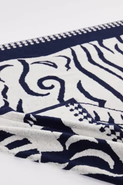 Inouitoosh – Strandtuch aus Baumwolle mit Tiger-Motiv