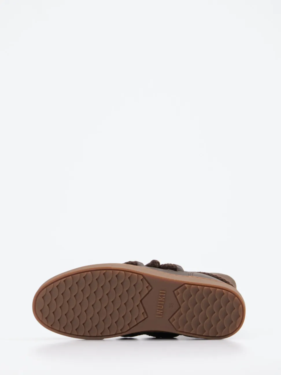 Inuikii – Stiefeletten aus Veloursleder Dunkelbraun