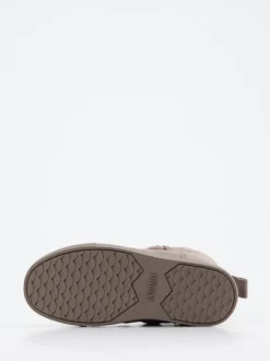 Inuikii – Stiefeletten aus Veloursleder taupe