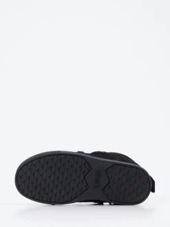 Inuikii – Stiefeletten aus Veloursleder Schwarz