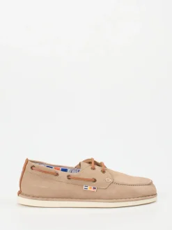 Joe – Bootsschuh aus Nubukleder beige