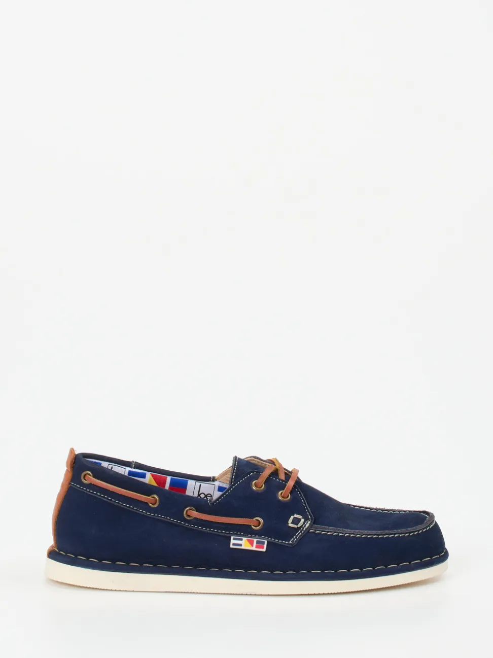 Joe – Bootsschuh aus Nubukleder in Blau