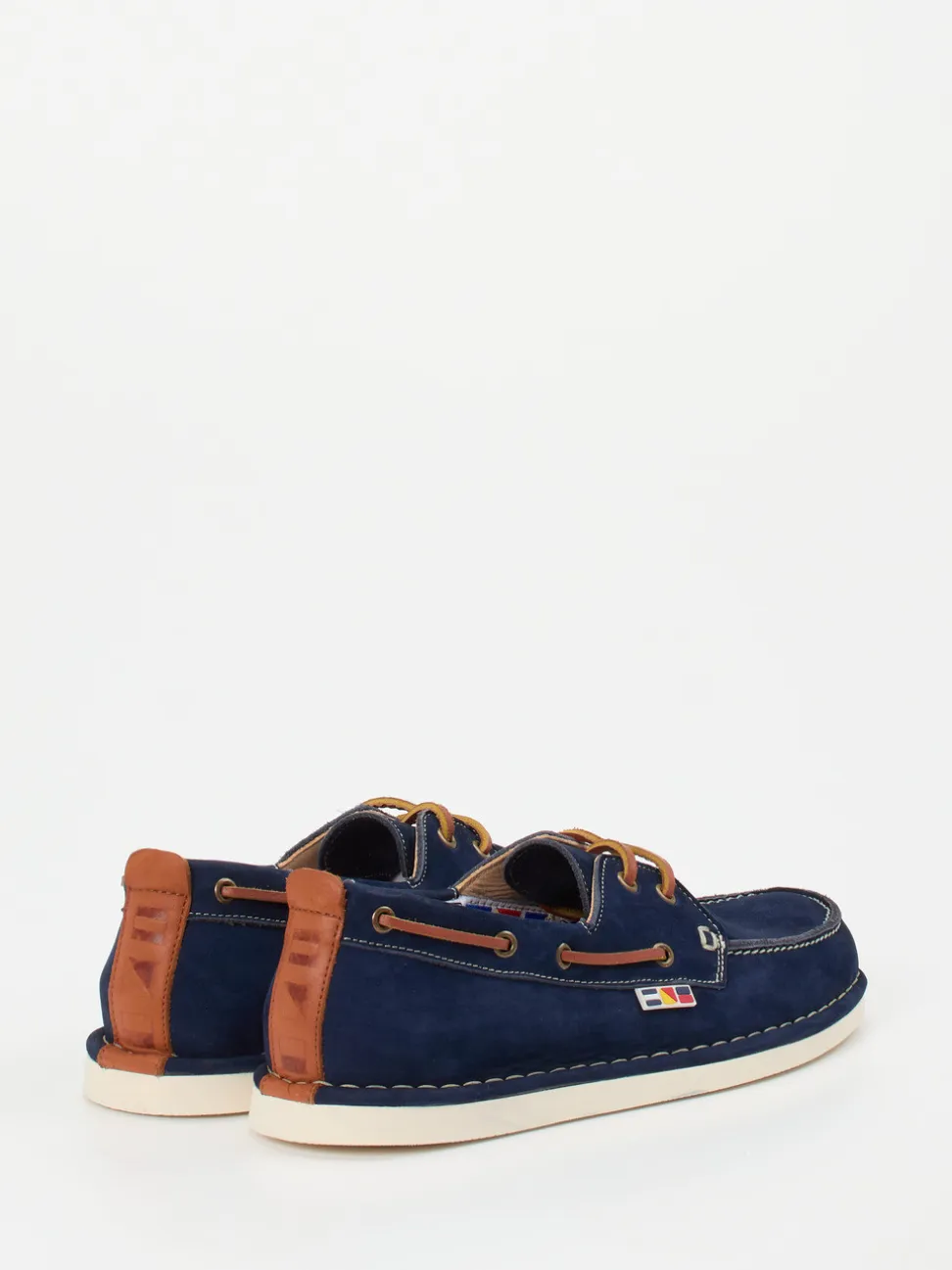 Joe – Bootsschuh aus Nubukleder in Blau