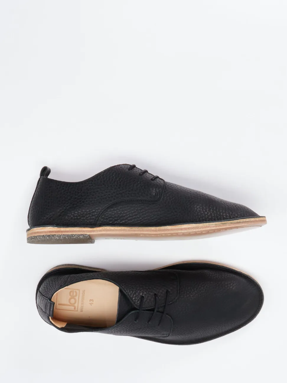 Joe – Derby-Schnürschuh aus Kalbleder schwarz