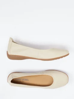 Josef Seibel – Ballerinas aus Kalbleder in Beige