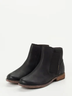 Josef Seibel – Chelsea Boots aus Ziegenleder Schwarz