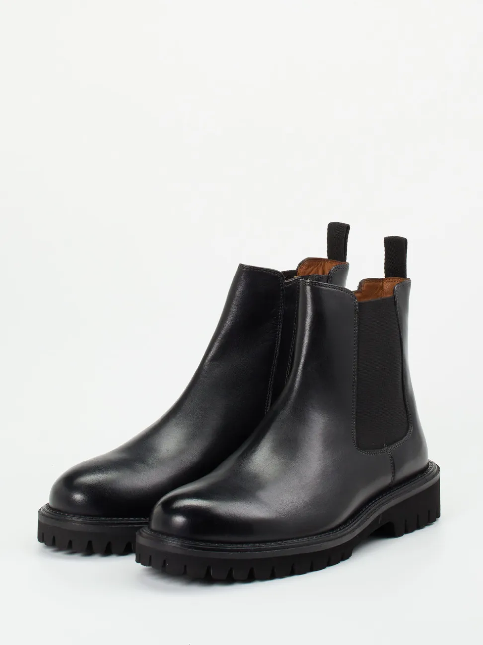 Josef Seibel – Chelsea Boots aus Kalbleder schwarz