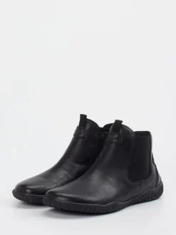Josef Seibel – Chelsea Boots aus Kalbleder in Schwarz